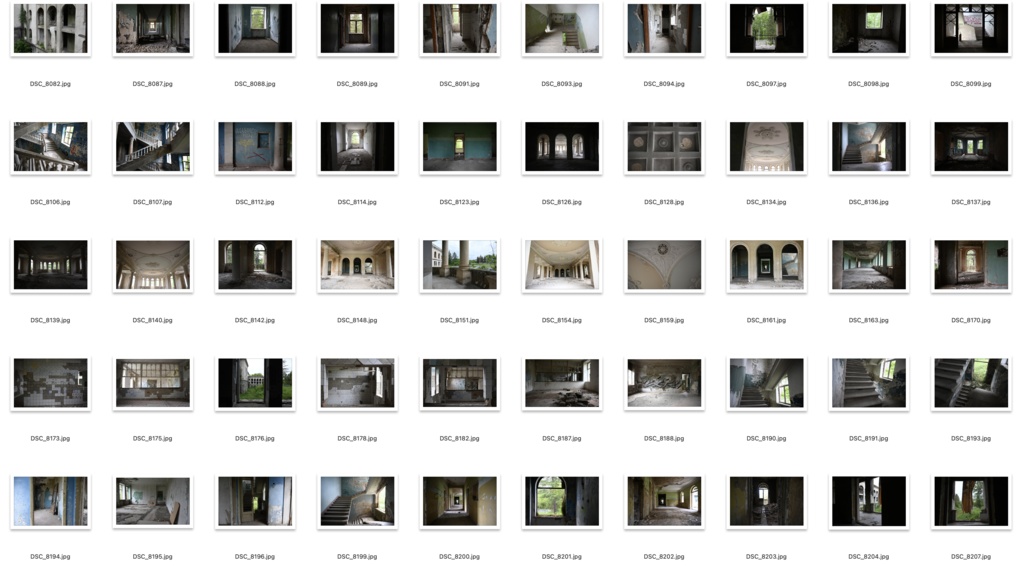 【背景資料画像】廃墟サナトリウム編