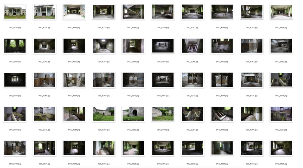 【背景資料画像】廃墟サナトリウム編