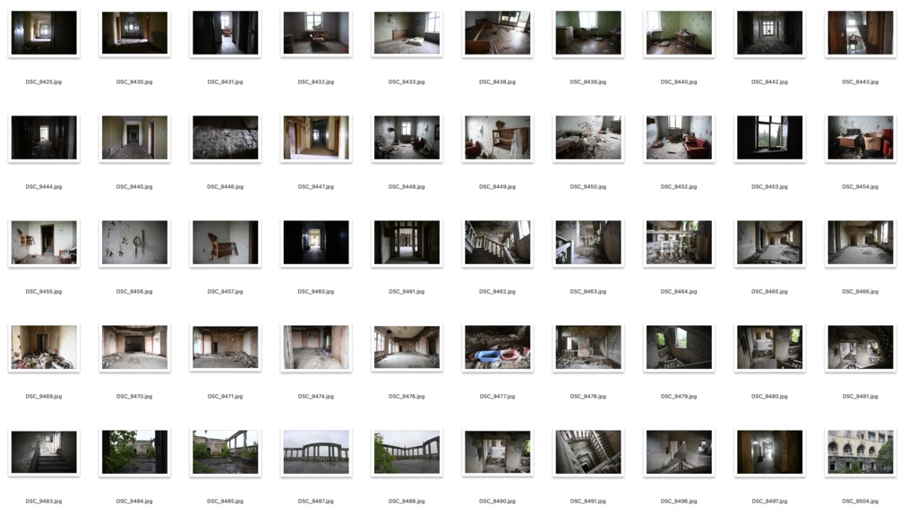 【背景資料画像】廃墟サナトリウム編