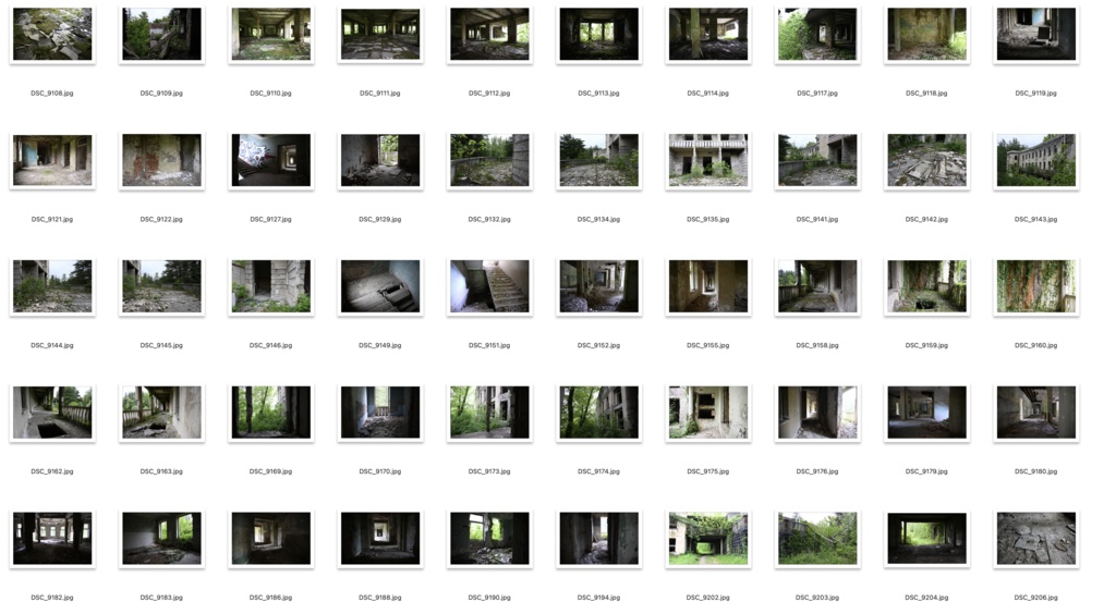 【背景資料画像】廃墟サナトリウム編