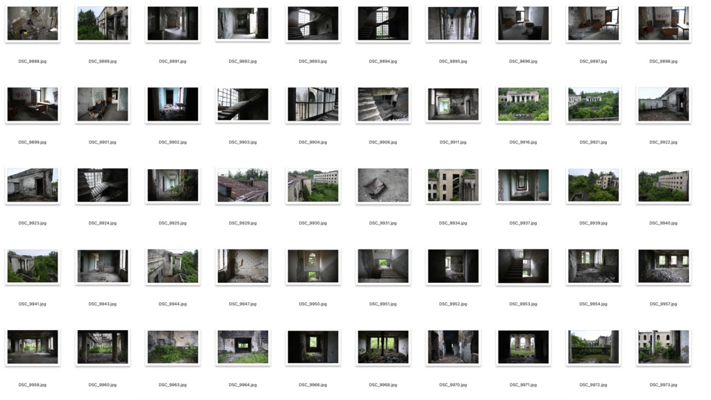 【背景資料画像】廃墟サナトリウム編