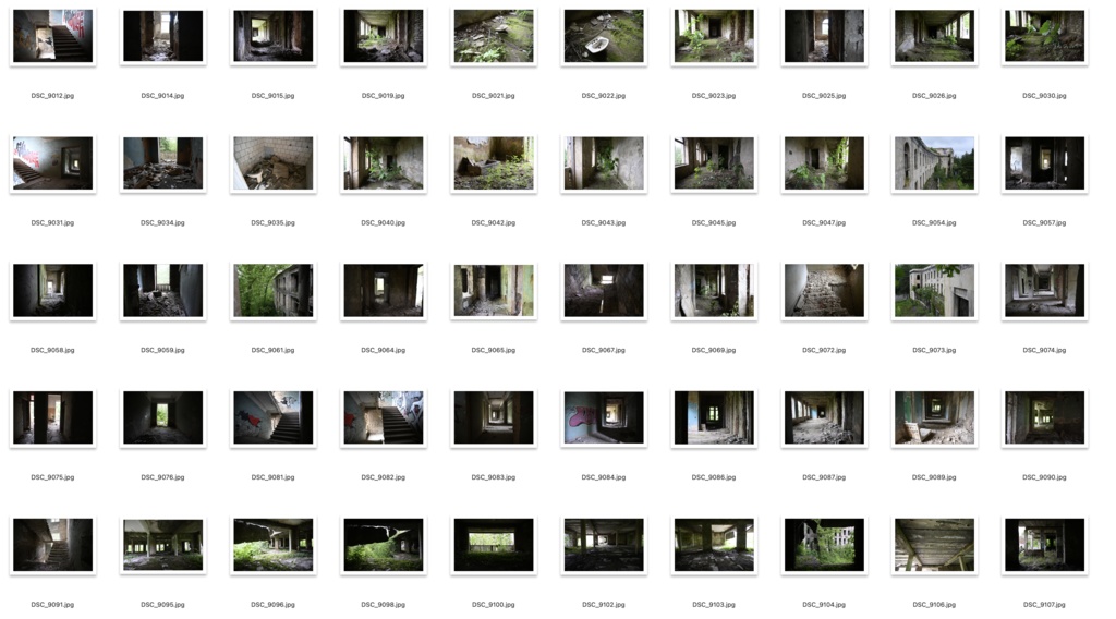 【背景資料画像】廃墟サナトリウム編