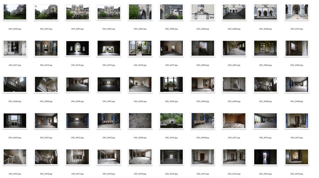 【背景資料画像】廃墟サナトリウム編