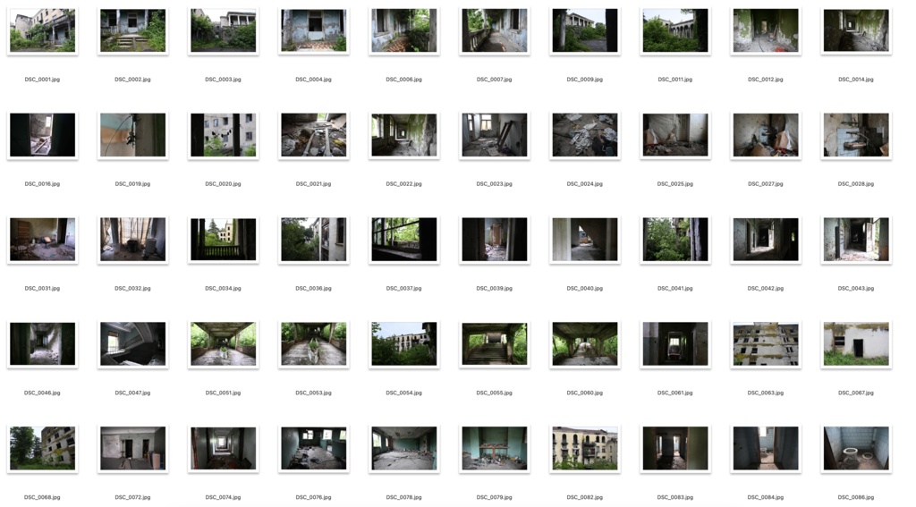 【背景資料画像】廃墟サナトリウム編