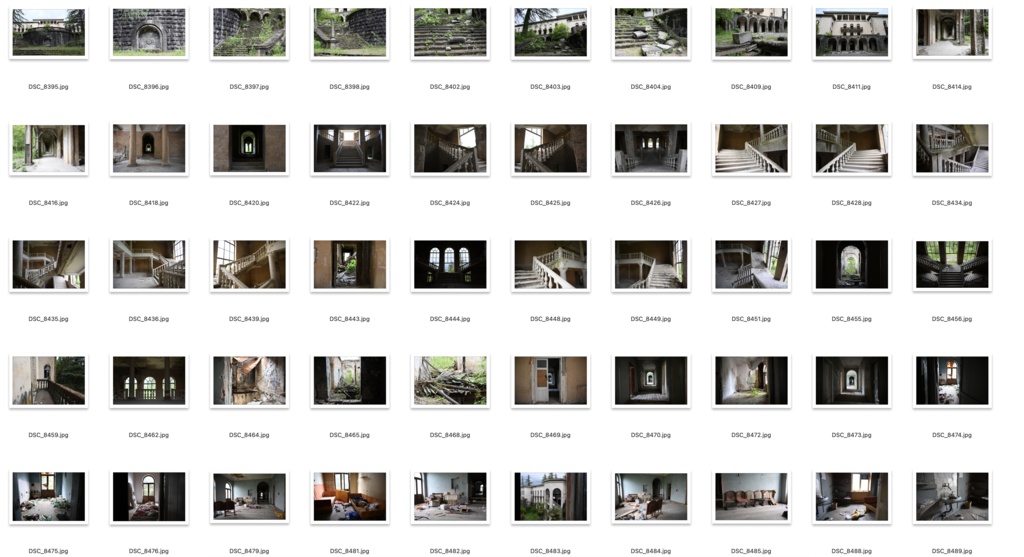 【背景資料画像】廃墟サナトリウム編