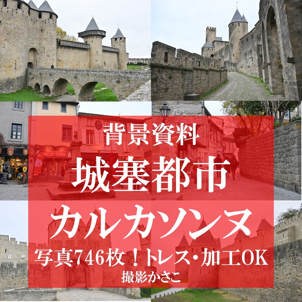 【背景資料画像】城塞都市カルカソンヌ