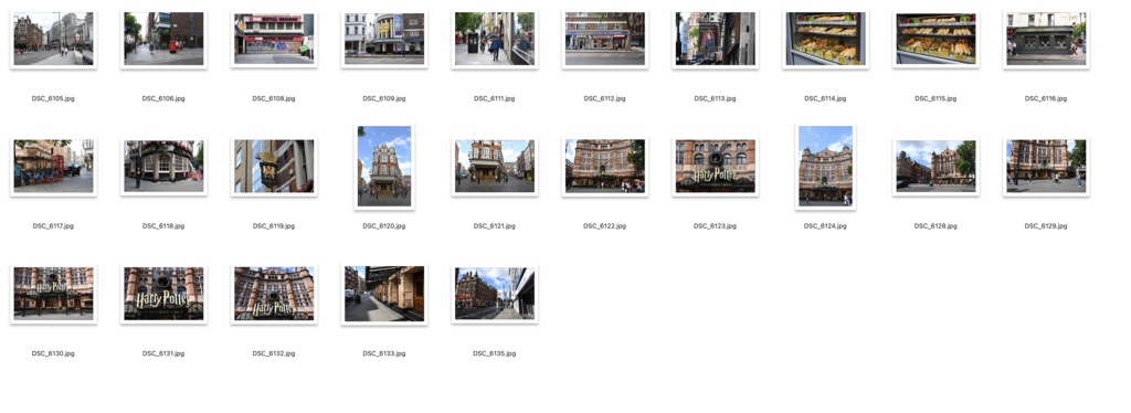 【背景資料画像】ロンドン2〜街並み・住宅街など