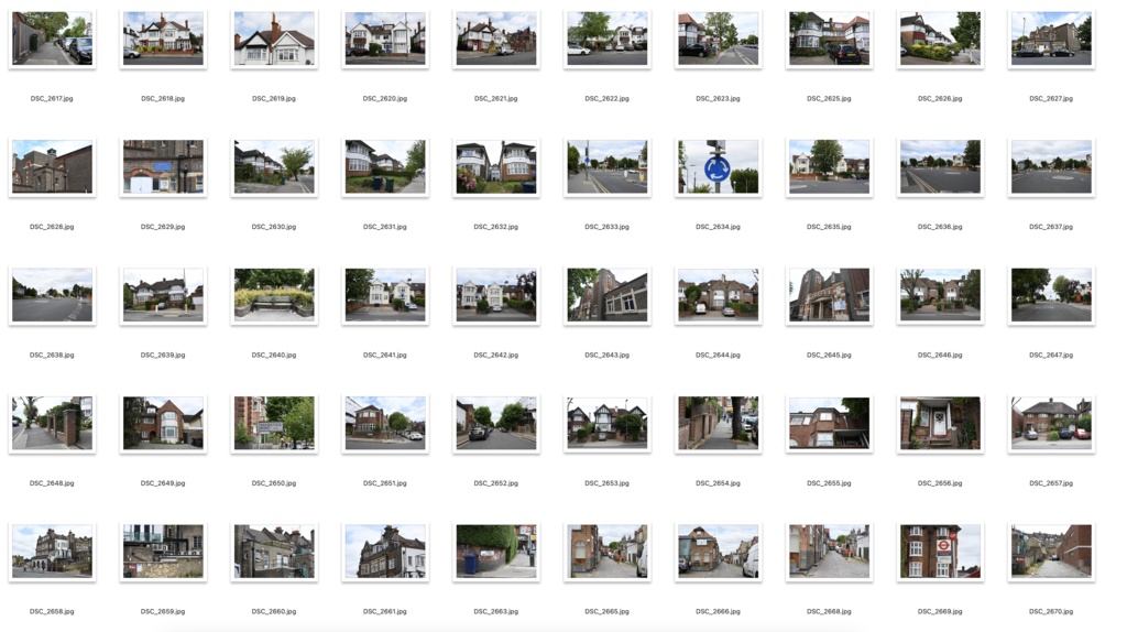 【背景資料画像】ロンドン2〜街並み・住宅街など