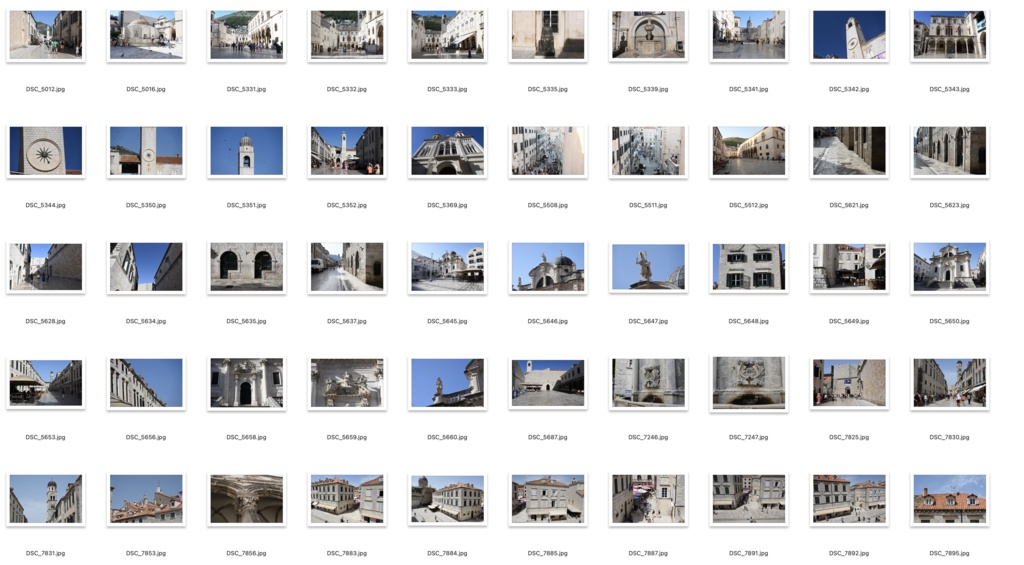 【背景資料画像】城壁都市!世界遺産ドブロブニク旧市街