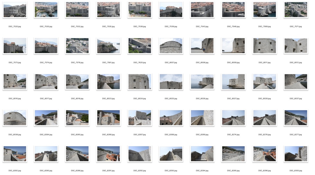 【背景資料画像】城壁都市!世界遺産ドブロブニク旧市街