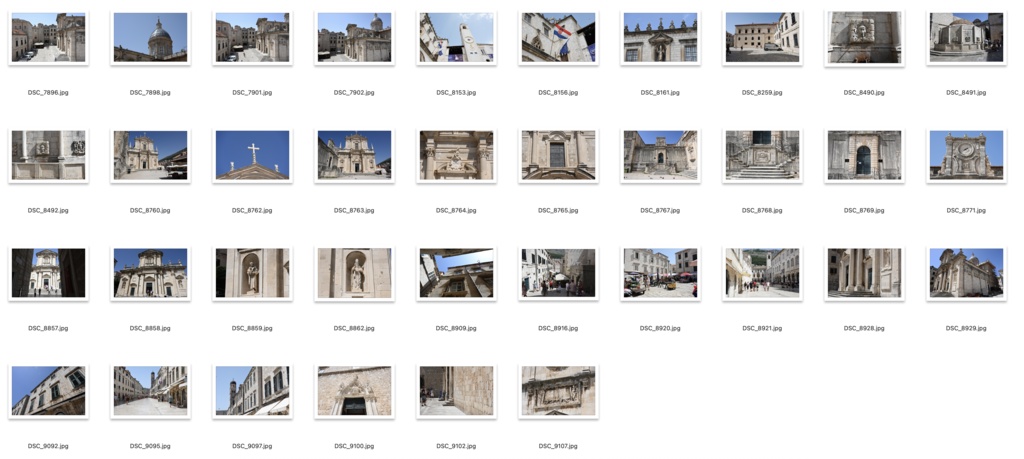 【背景資料画像】城壁都市!世界遺産ドブロブニク旧市街