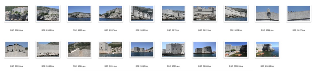 【背景資料画像】城壁都市!世界遺産ドブロブニク旧市街