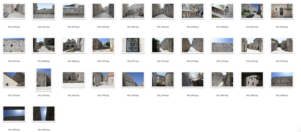 【背景資料画像】城壁都市!世界遺産ドブロブニク旧市街