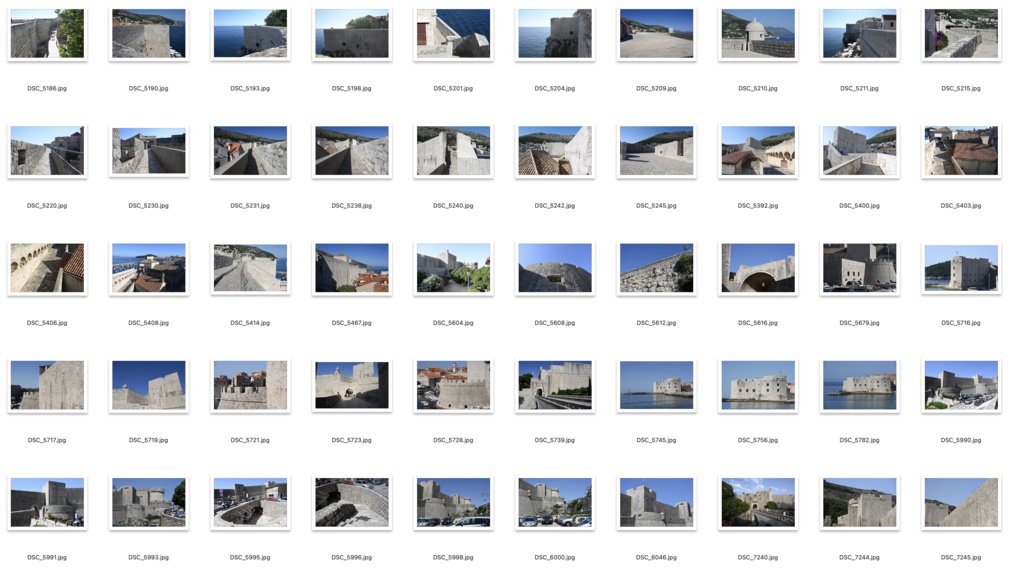 【背景資料画像】城壁都市!世界遺産ドブロブニク旧市街