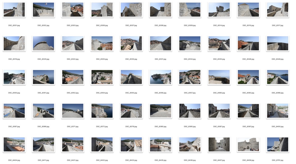 【背景資料画像】城壁都市!世界遺産ドブロブニク旧市街