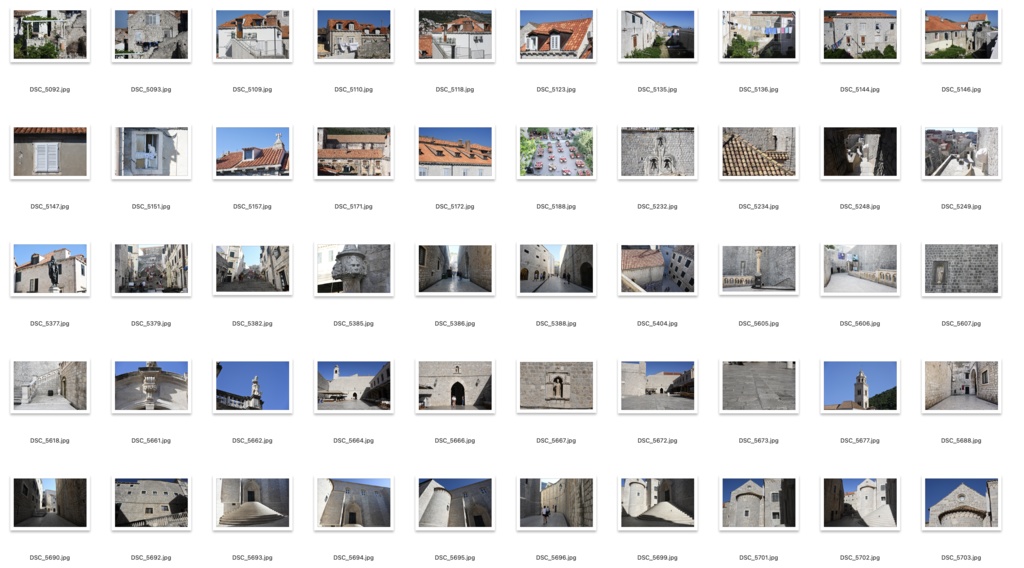 【背景資料画像】城壁都市!世界遺産ドブロブニク旧市街