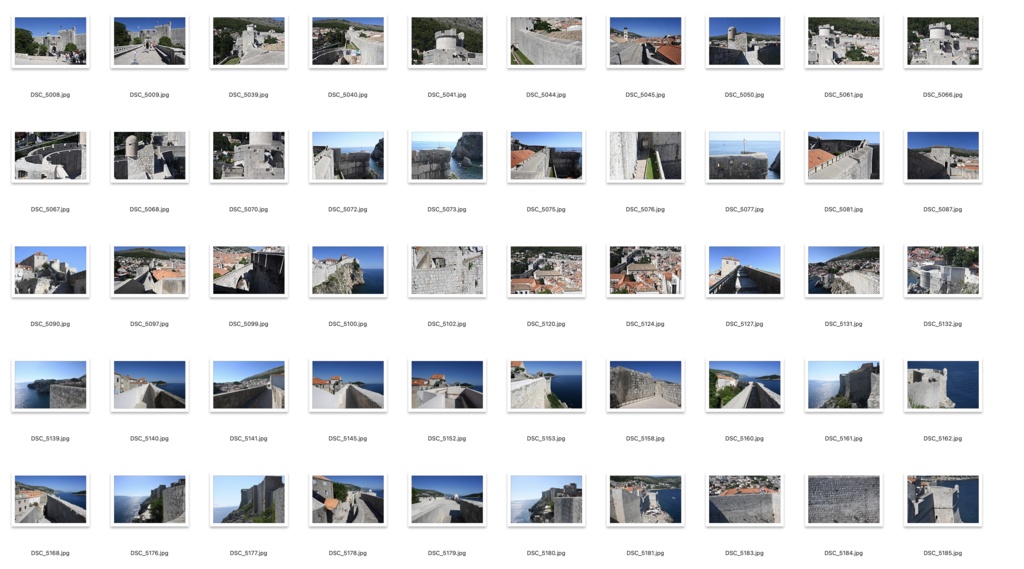 【背景資料画像】城壁都市!世界遺産ドブロブニク旧市街