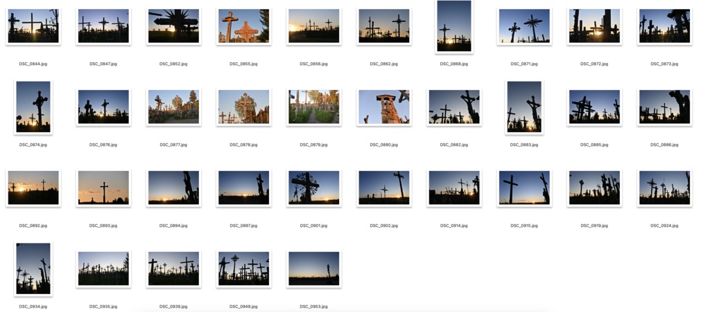 【背景資料画像】教会・十字架の丘:バルト3国リトアニア編【BOOTH版限定】