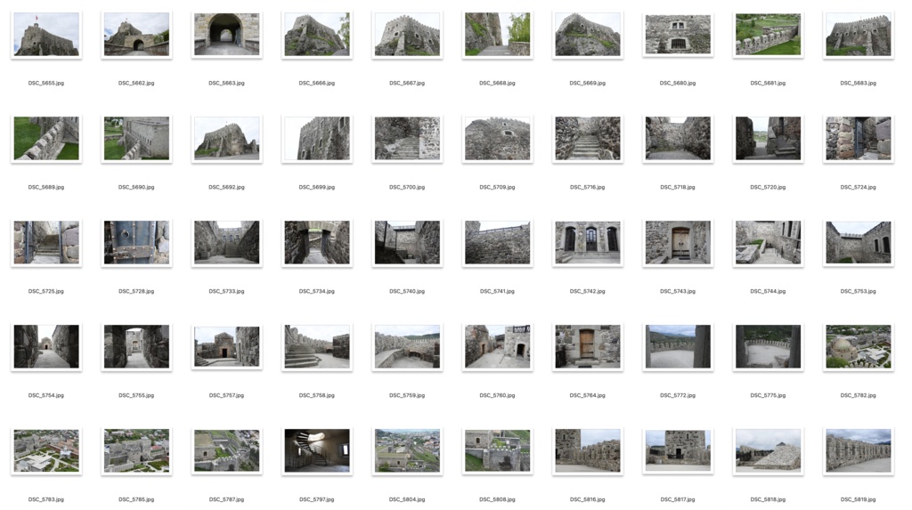 【背景資料画像】ファンタジーRPG的町並み!ジョージア・アハルツィヘ編