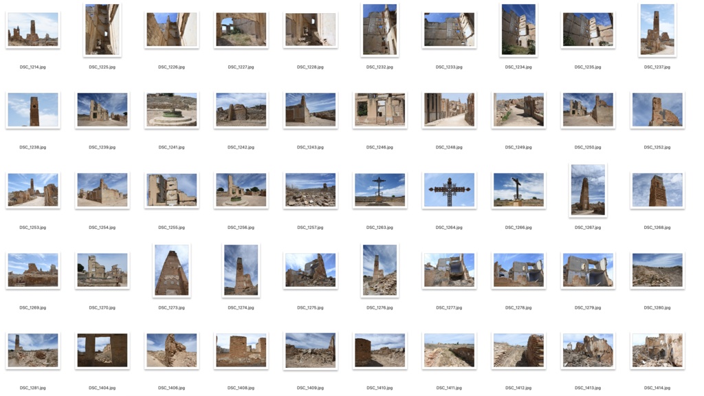 【背景資料画像】戦争廃墟ベルチテ:スペイン1