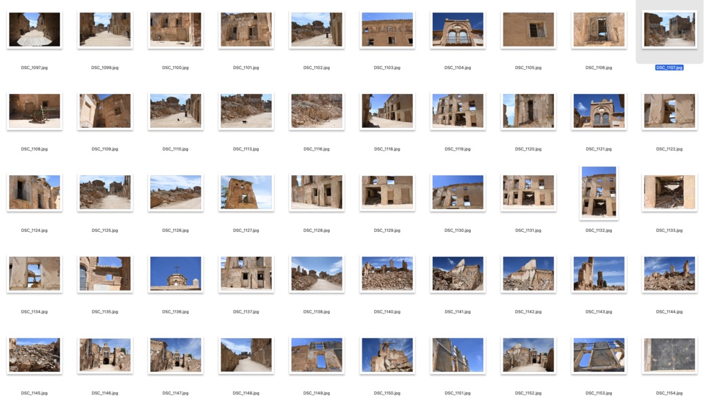 【背景資料画像】戦争廃墟ベルチテ:スペイン1