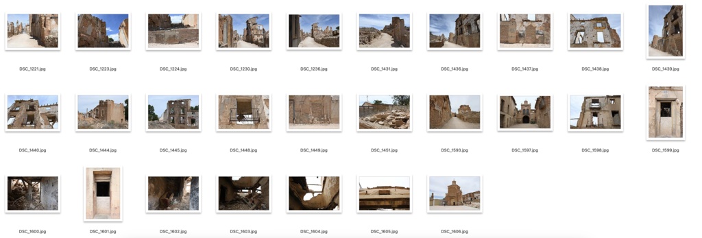 【背景資料画像】戦争廃墟ベルチテ:スペイン1