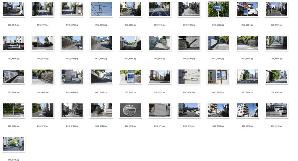 【背景資料画像】住宅街2