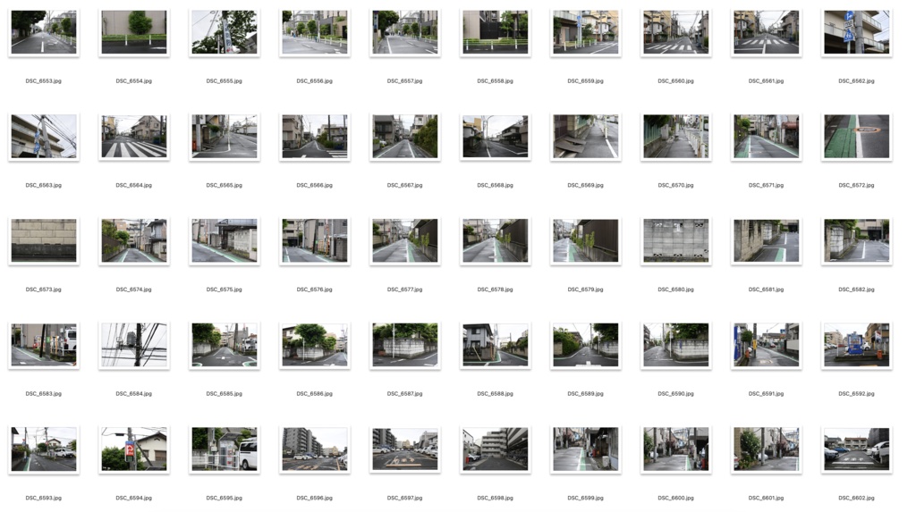 【背景資料画像】住宅街2