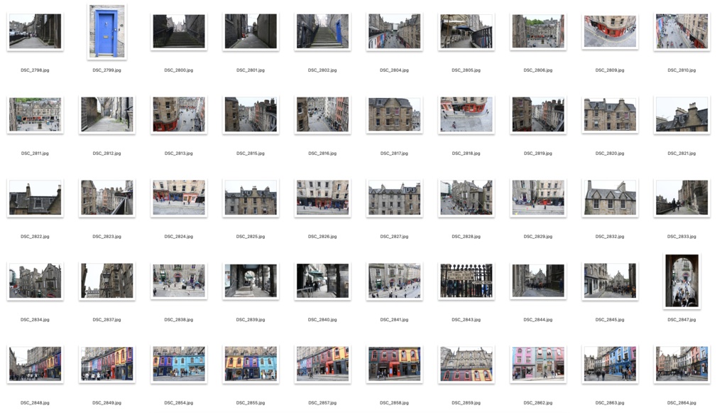 【背景資料画像】世界遺産エディンバラ旧市街(イギリス・スコットランド)