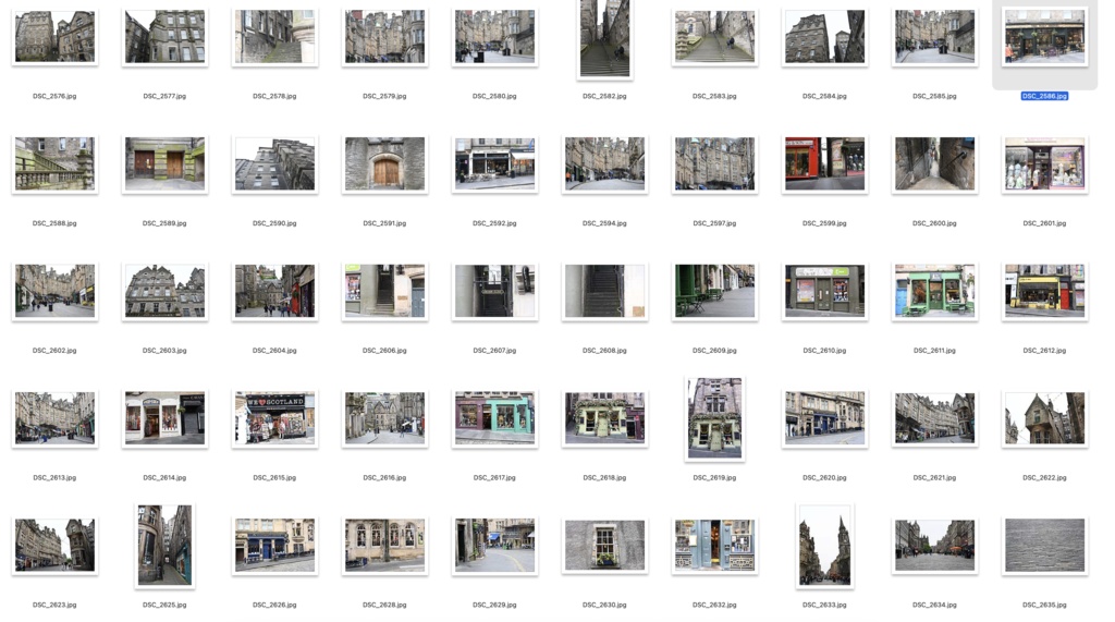 【背景資料画像】世界遺産エディンバラ旧市街(イギリス・スコットランド)