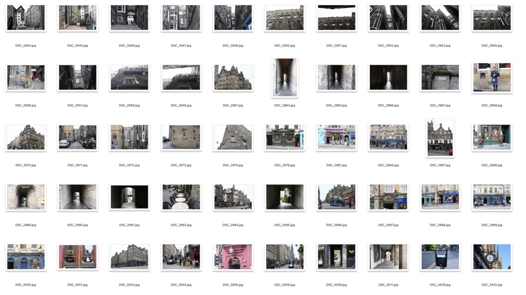 【背景資料画像】世界遺産エディンバラ旧市街(イギリス・スコットランド)