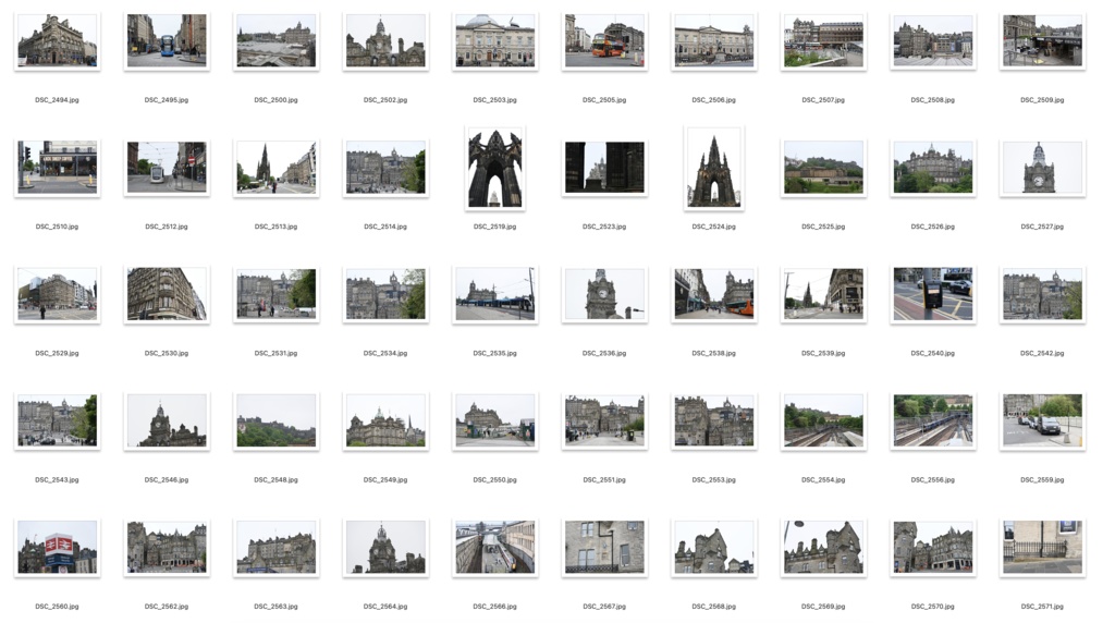 【背景資料画像】世界遺産エディンバラ旧市街(イギリス・スコットランド)