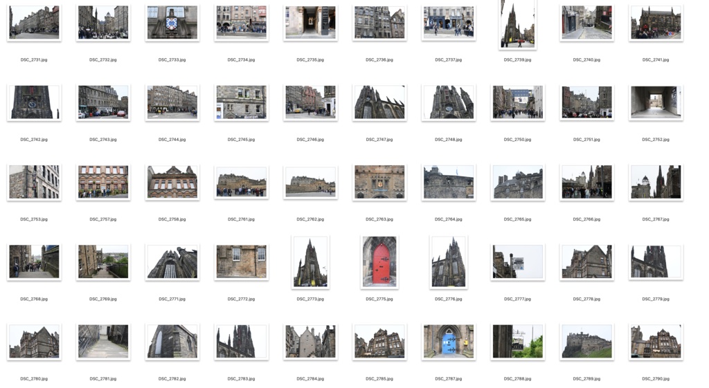 【背景資料画像】世界遺産エディンバラ旧市街(イギリス・スコットランド)