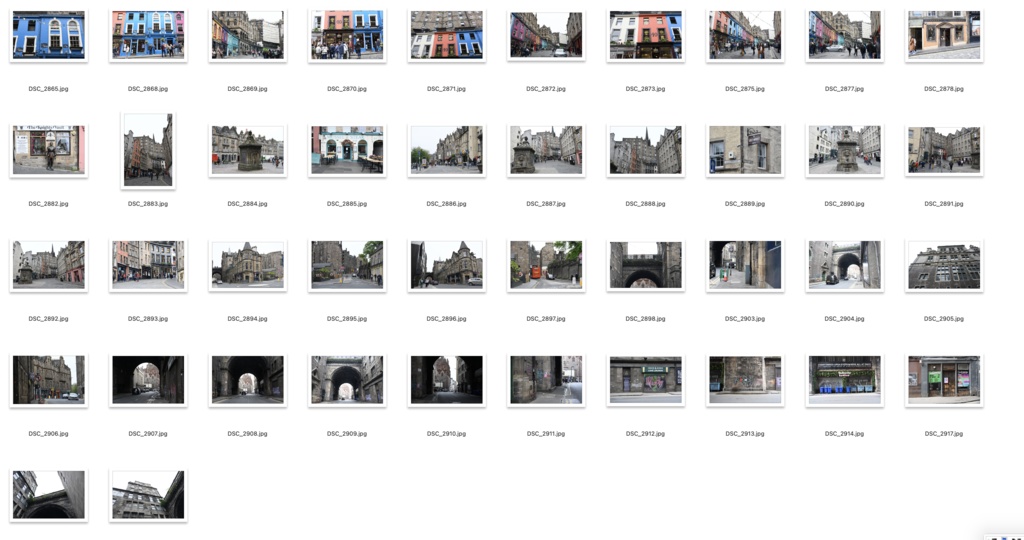 【背景資料画像】世界遺産エディンバラ旧市街(イギリス・スコットランド)