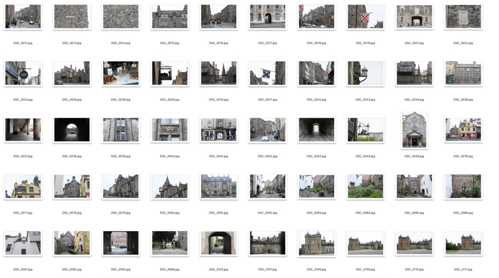 【背景資料画像】世界遺産エディンバラ旧市街(イギリス・スコットランド)