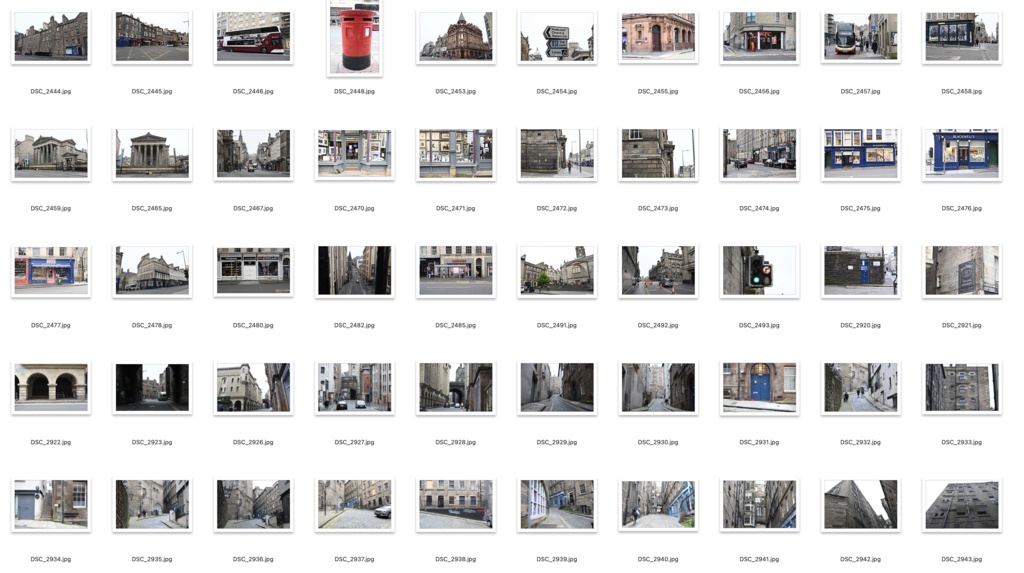 【背景資料画像】世界遺産エディンバラ旧市街(イギリス・スコットランド)