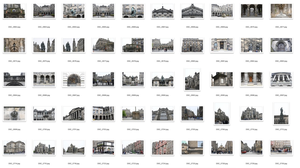 【背景資料画像】世界遺産エディンバラ旧市街(イギリス・スコットランド)