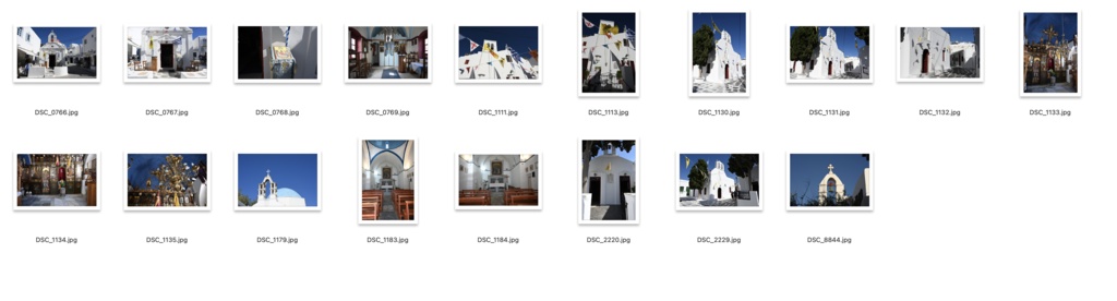 【背景資料画像】青と白の街ミコノス島〜エーゲ海に浮かぶ島1