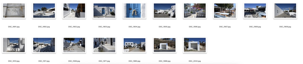 【背景資料画像】青と白の街ミコノス島〜エーゲ海に浮かぶ島1