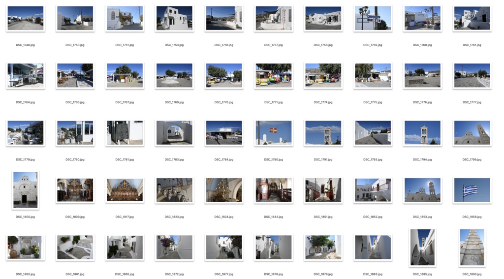 【背景資料画像】青と白の街ミコノス島〜エーゲ海に浮かぶ島1