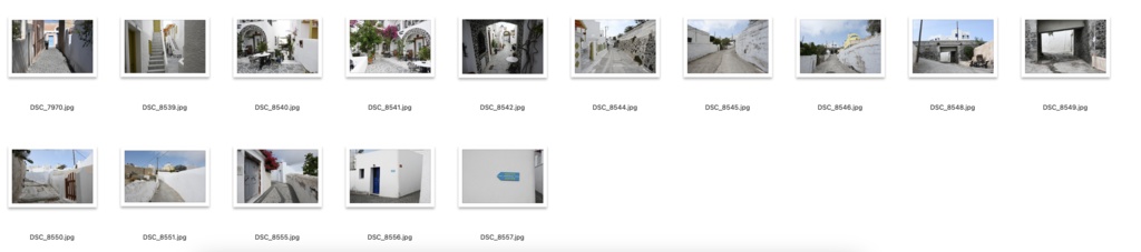 【背景資料画像】サントリーニ島の街並み〜エーゲ海に浮かぶ島2