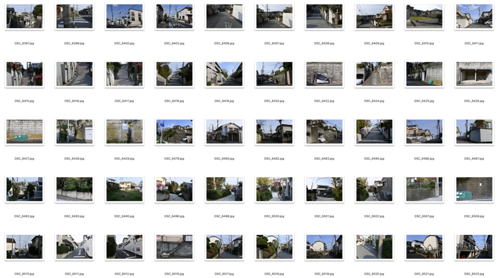 【背景資料画像】住宅街1