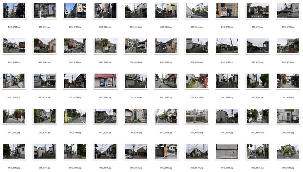 【背景資料画像】住宅街1