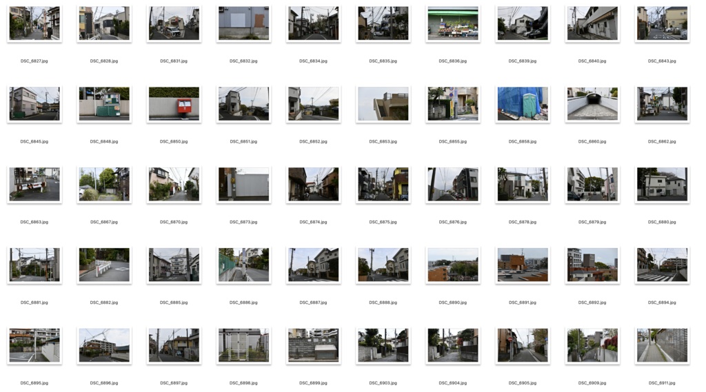 【背景資料画像】住宅街1