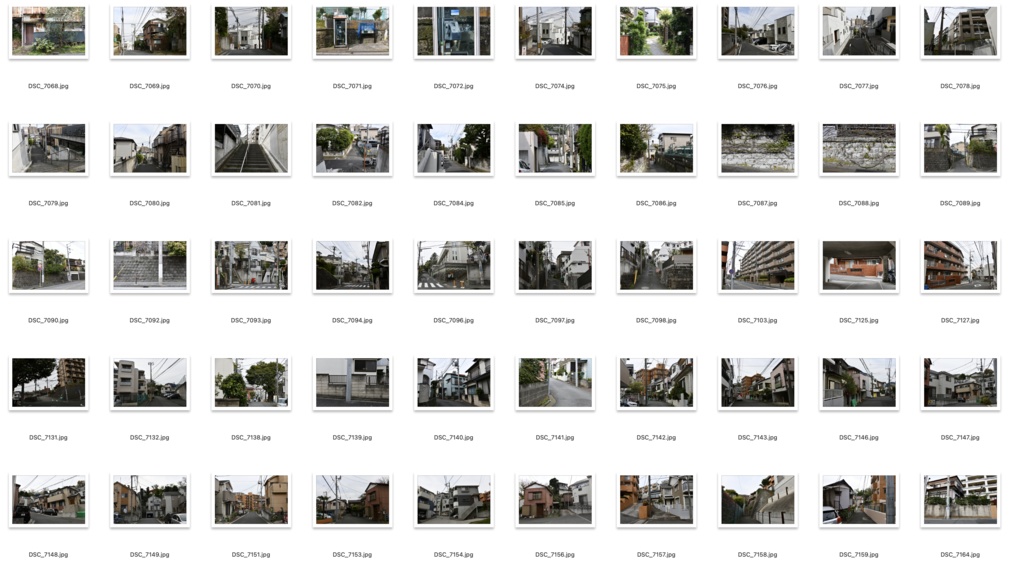 【背景資料画像】住宅街1