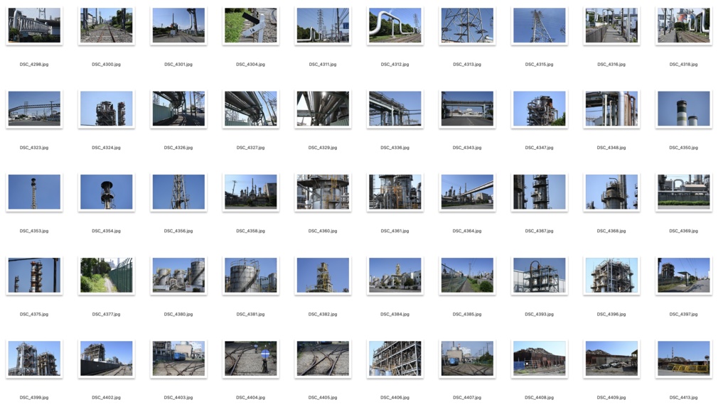 【背景資料画像】工場地帯