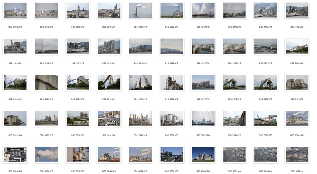 【背景資料画像】工場地帯