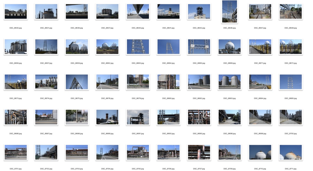 【背景資料画像】工場地帯