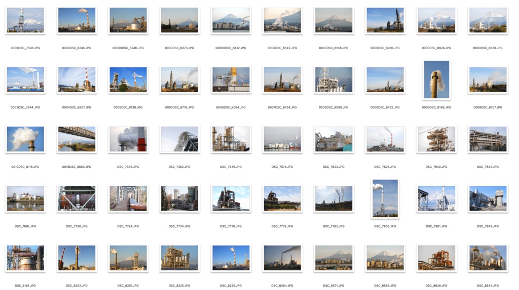 【背景資料画像】工場地帯