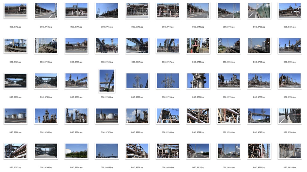 【背景資料画像】工場地帯